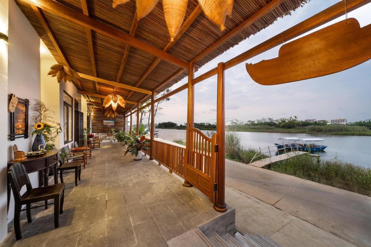 The Boathouse Riverside Homestay Hoi An Exterior foto